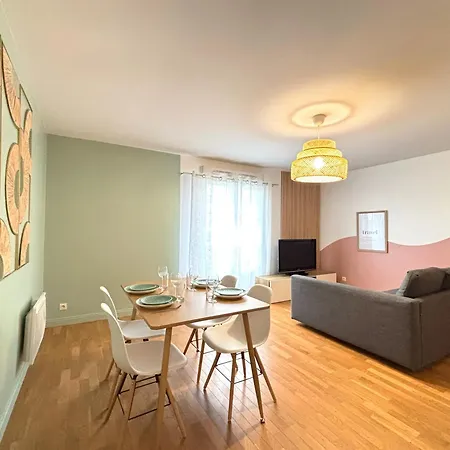 Bird 4mn-train 6mn -private Parking- Paris Appartamento *