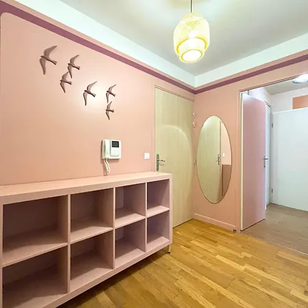 Appartamento Bird 4mn-train 6mn -private Parking- Paris Serris