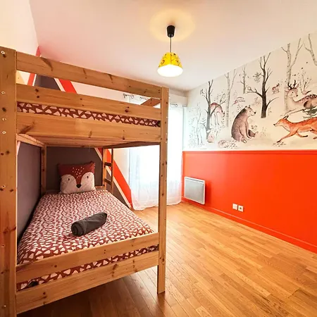 Appartamento Bird 4mn-train 6mn -private Parking- Paris